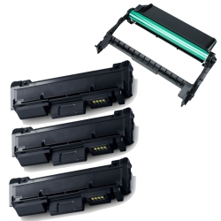 MAX SAVING - 4Pack ( 3Toner Cartridge & Drum Unit) Replacement (3X Mlt-D118L+ Mlt-R116L) Compatible for Samsung Mlt-D118, Mlt-D118S, Mlt-R116L