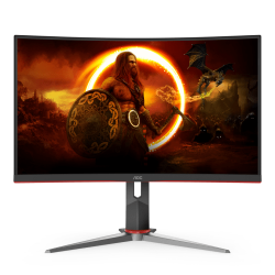 AOC 27" Fhd Lcd 240Hz HDMI Displayport Gaming Monitor (C27G2Z) In Black
