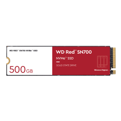 WESTERN DIGITAL Wd Sn700 500GB 3430 Mb/s M.2 2280 PCie Internal Solid State Drive (Wds500G1R0C) In Red
