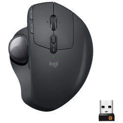 LOGITECH Mx Ergo Plus Wireless Laser Trackball Mouse - - In Black