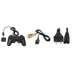 MARS DEVICES Fat Ps2 Parts Bundle - Controller, Av Cable, And Power Adapter - By