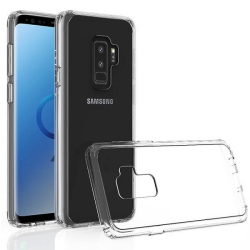 SUPERSHIELD Samsung Galaxy S9 Plus Clear Case Shockproof Tough Gel Transparent Air Cushion Heavy Duty Phone Back Cover