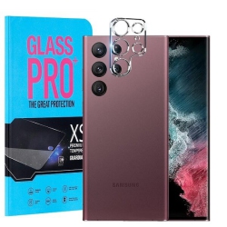SUPERSHIELD [ 3 Pack ] Samsung Galaxy S22 Ultra 5G Camera Lens Screen Protector Anti Scratch Tempered Glass Film Guard