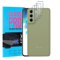 SUPERSHIELD [ 3 Pack ] Samsung Galaxy S21 Fe Camera Lens Screen Protector Anti Scratch Tempered Glass Film Guard