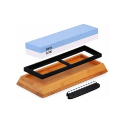 BCOKI Knife Sharpening Stone Whetstone 2-Sided Professional Grade Waterstone Blade