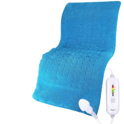 Large Electric Heating Pad for Back Pain and Cramps Relief XL King 12by 24in