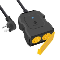 Outdoor Smart Plug Etekcity Easy Setup Outdoor WiFi Outlet with 2 Sockets Wor