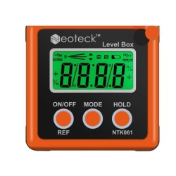 NEOTECK Digital Angle Finder Lcd Digital Angle Gauge Waterproof Protractor Inclinomet