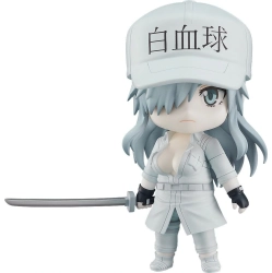 GOOD SMILE COMPANY Nendoroid: Blood Cell (Neutrophil) (1196) #1579 (Sale) Cells At Work 4" Action Figure In White