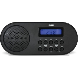 RCA Am/fm Weather Alert Alarm Clock Radio - In Black
