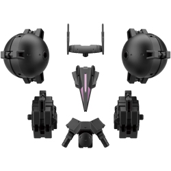 BANDAI 30MM 1/144 Scale Model Kit: Op-28 Option Armor for High-Mobility Type (Cielnova Exclusive/black) 30 Minute Missions