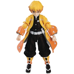 DEMON SLAYER Kimetsu No Yaiba 6 Inch Action Figure Figma Deluxe - Zenitsu Agatsuma