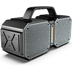 HLD Bluetooth Speakers, M83 Speaker Ipx6 Waterproof Portable Largewireless Speaker, Bluetooth 5.2, 50W Big Power, 24H Playtime, Suitable for Family