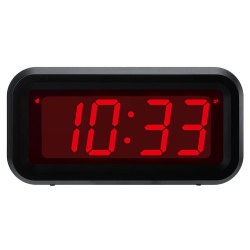 HLD Timegyro Small Wall/shelf/desk Digital Clock Only Battery Operated With 1.2" Large Display. 4PCs Batteries Can Keep The Time