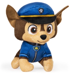 PAW PATROL , 5-Inch Chase Mini Plush Pup