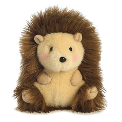 AURORA Merry Hedgehog Rolly Pet 5 Inch - Stuffed Animal By Plush (16812)