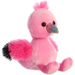 AURORA - Mini Flopsie - 8" Fairy Flamingo Plush