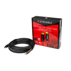 SYNCABLE HDMI 2.0 Active Optical Cable Aoc 4K 60Hz 18 GB/s Culus Cmp Plenum Ft6 Fire Rated 15M