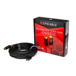 SYNCABLE HDMI 2.0 Active Optical Cable Aoc 4K 60Hz 18 GB/s Culus Ft4 30M