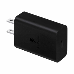 SAMSUNG Wall Charger With USB-C to USB-C Cable 15W In Black
