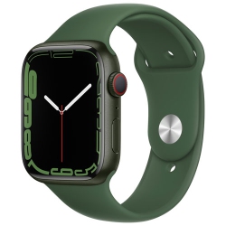APPLE - Watch Series 7 (Gps + Cellular) 45MM Aluminum Case With Clover Sport Band In Green