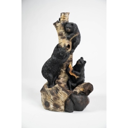 HI-LINE GIFT LTD 29In Bears Climbing Fountain In Black