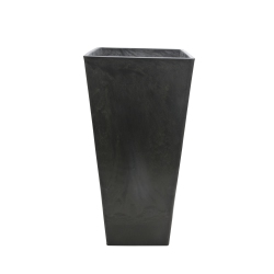 HI-LINE GIFT LTD 24In Square Plastic Planter In Black