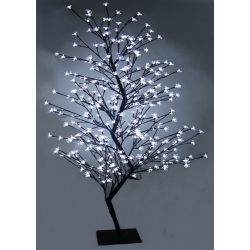 HI-LINE GIFT LTD Floral Lights-Outdoor Tree Dual Clr Wt/warm 336Led (Hi-Line Exclusive)(Hi-Line Exclusive) In White