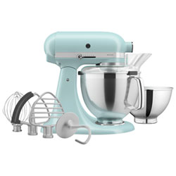 KitchenAid Artisan Tilt-Head Stand Mixer with Premium Accessory Pack - 5Qt - 325-Watt - Medallion Silver