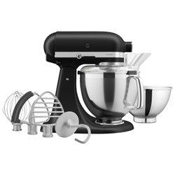 KitchenAid Artisan Tilt-Head Stand Mixer with Premium Accessory Pack - 5Qt - 325-Watt - Medallion Silver