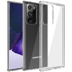 SUPERSHIELD [] Samsung Galaxy Note 20 Clear Case Shockproof Tough Gel Transparent Air Cushion Heavy Duty Phone Back Cover