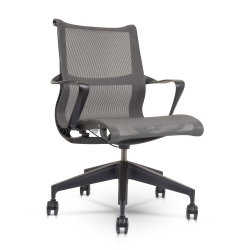 HERMAN MILLER Setu Task Chair | |Refurbished/renewed By Chairorama In Gray