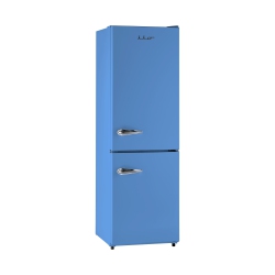 IIO 11 Cu. Ft. Frost Free Energy Star Retro Refrigerator With Bottom Freezer (Light Blue, Right Hinge)