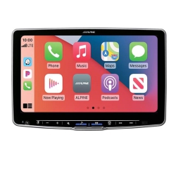 ALPINE Halo11 Ilx-F511 Digital Multimedia Receiver — An 11" Touchscreen That Fits In A Din Dash Opening (Does Not Play Discs)