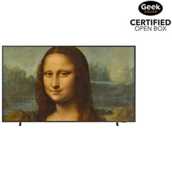 Open Box - Samsung The Frame 65" 4K UHD HDR QLED Tizen Smart TV (QN65LS03BAFXZC) -2022 -Charcoal Black