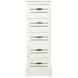 HAWTHORNE Collection Pine Cabinet In Cream