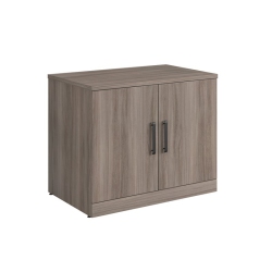 SAUDER Affirm Engineered Wood 36" Storage Cabinet With Doors In Hudson Elm/brown
