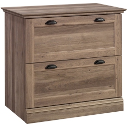 SAUDER Barrister Lane Engineered Wood 2-Drawer Lateral File Cabinet Salt Oak