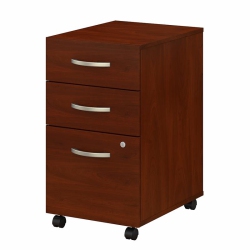 BBF Studio C 3 Drawer Mobile File Cabinet In Hansen Cherry - Engineered Wood