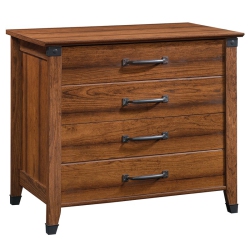 SAUDER Carson Forge 2 Drawer Lateral File Cabinet In Washington Cherry