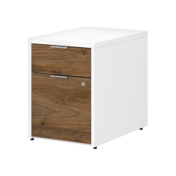 BBF Bush Business Furniture Jamestown 2 Drawer File Cabinet - Assembled
