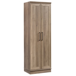 SAUDER Homeplus Farmhouse Engineered Wood 23" Storage Cabinet In Brown