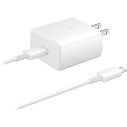 JPW 45W - USB-C Super Fast Charging Wall Charger - USB C to C Charging Cable - for Samsung Galaxy S22/s21/s20/ultra, Plus, Note 10+/20 - Universal