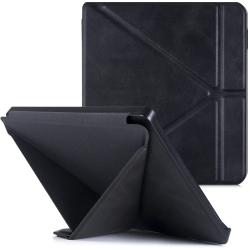 HLD Bozhuorui Kobo Libra 2 Ereader Case (2021 Released, Model N418) - Premium Pu Leather Origami Stand Protective Cover With Aut