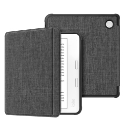 HLD Slim Case for Kobo Libra 2 (2021 Release) - Soft Tpu Protective Back Cover With Auto Wake/sleep for 7" Kobo Libra 2 Ereader In Gray