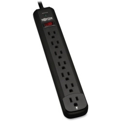 TRIPP LITE Protect It Tlp712B 7-Outlet Surge Suppressor, 12' Cord In Black
