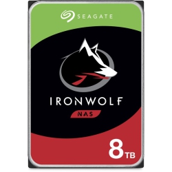 SEAGATE Ironwolf St8000Vn004 8 Tb Hard Drive - 3.5" Internal - SATA (SATA/600) - Conventional Magnetic Recording (Cmr) Method