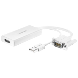 INSIGNIA - Ns-PCavh VGA/USB to HDMI Adapter