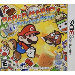 NINTENDO Previously Played - Paper Mario: Sticker Star for 3Ds