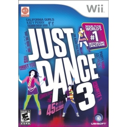 UBISOFT Previously Played - Just Dance 3 for Wii Music With Manual And Case